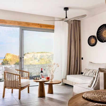 Lithos Luxury Villa Archangelos  Luaran gambar