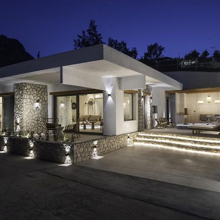 Lithos Luxury Villa Archangelos  Luaran gambar