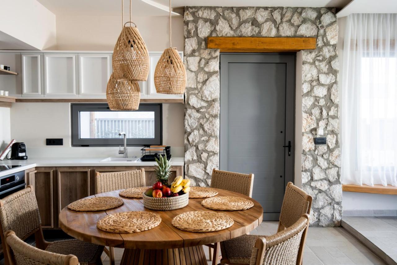 Lithos Luxury Villa Archangelos  Luaran gambar