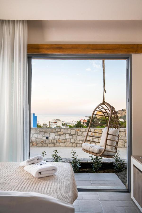 Lithos Luxury Villa Archangelos  Luaran gambar