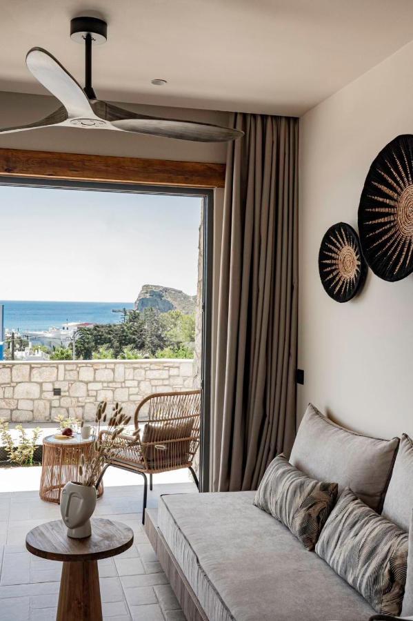 Lithos Luxury Villa Archangelos  Luaran gambar