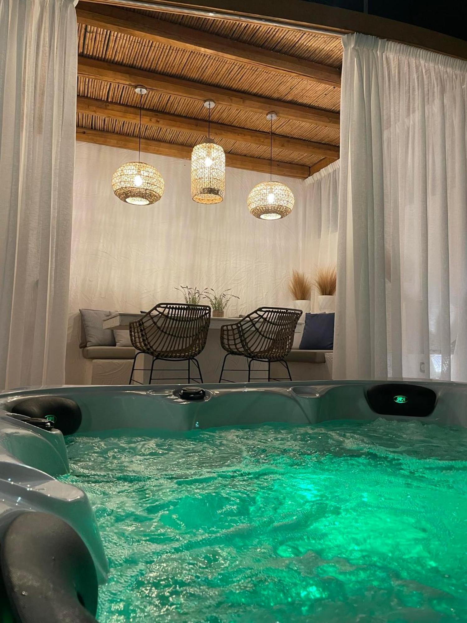 Lithos Luxury Villa Archangelos  Luaran gambar